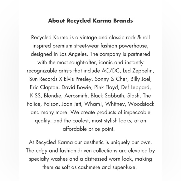 🌟RECYCLED KARMA Easy Tiger Vintage Sweatshirt-Size Small - Picture 8 of 8